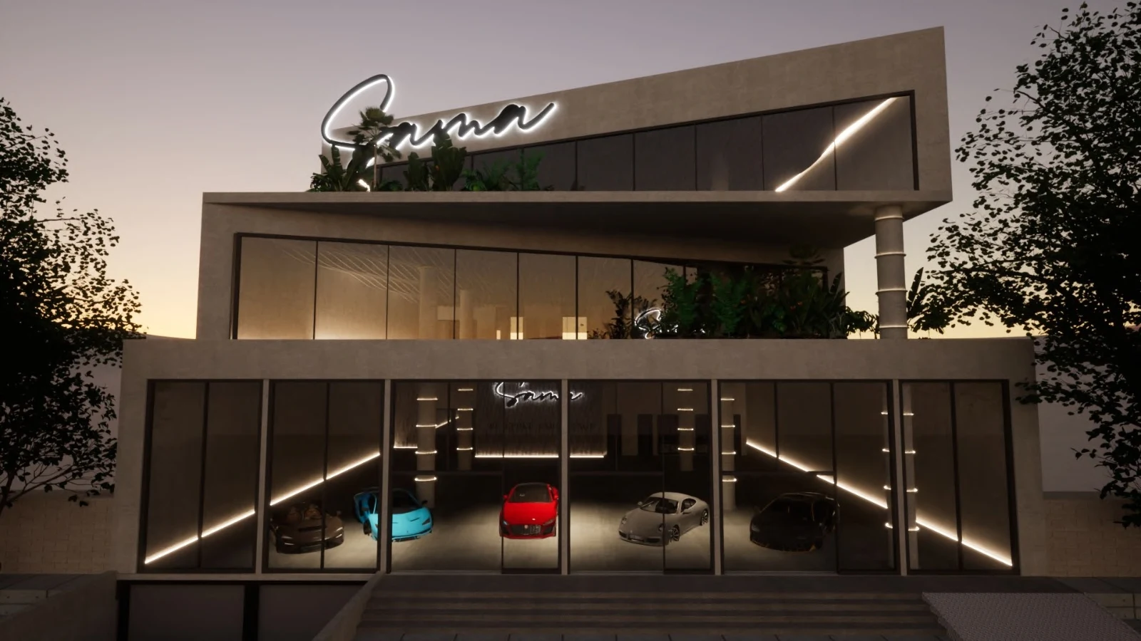 Sama Cars Showroom
